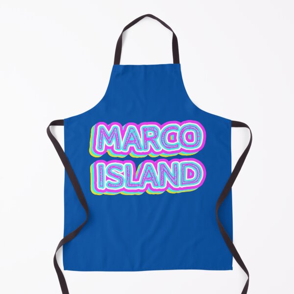Item preview, Marco Island Beach Retro Typography designed and sold by ArtNoveltee.