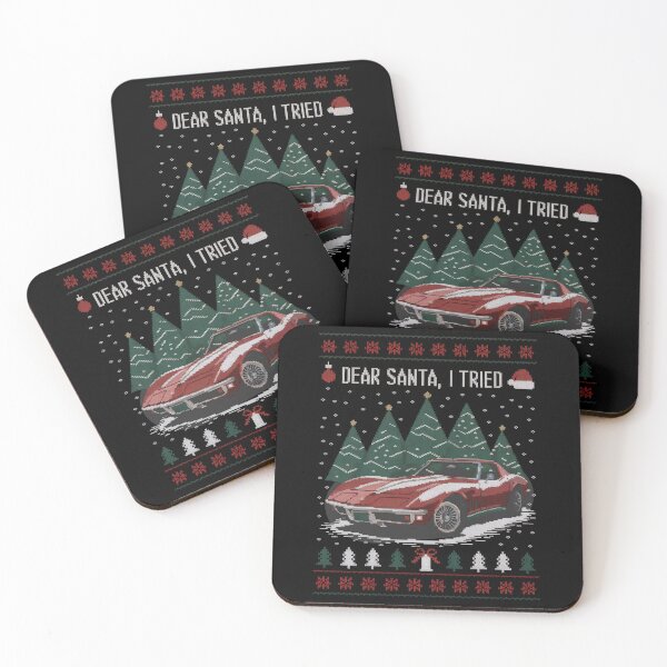 Item preview, C3 Corvette Ugly Sweater Design for the Holidays designed and sold by Digital Studio D.