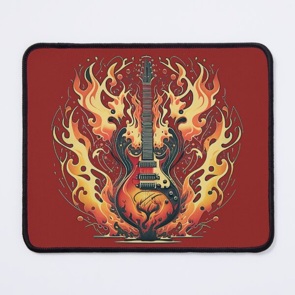 Item preview, Fiery Guitar designed and sold by NiRia Spot.
