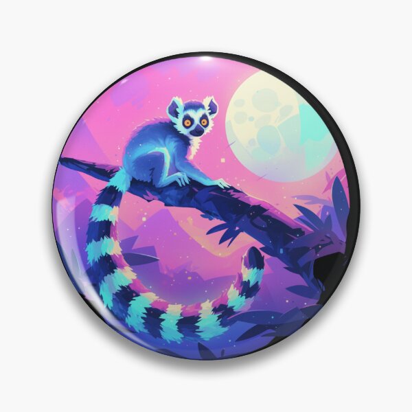 Item preview, Lemur // Ape // Monkey // Madagascar // Colorful designed and sold by SMARTKIT  DESIGNAGENCY.