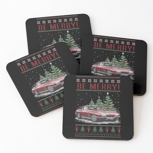 Item preview, C2 Corvette Ugly Sweater Design for the Holidays designed and sold by Digital Studio D.