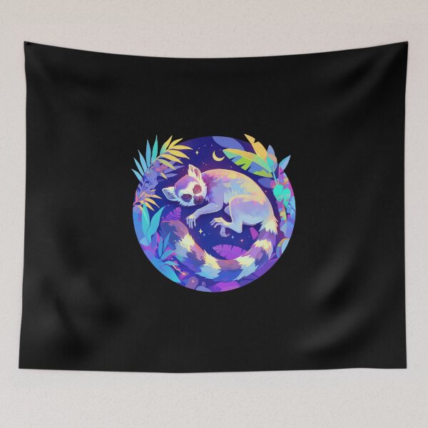Item preview, Lemur // Ape // Monkey // Madagascar // Colorful designed and sold by SMARTKIT  DESIGNAGENCY.
