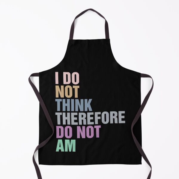 Item preview, I do not think therefore i do not am Classic T-Shirt designed and sold by ouaredi.