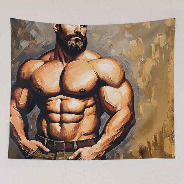 Item preview, Masculine Man designed and sold by ArtFactoryAI.