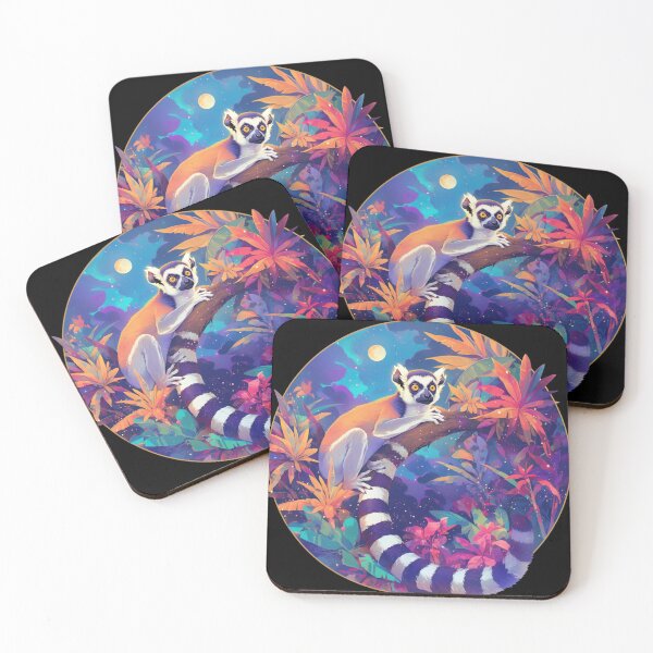 Item preview, Lemur // Ape // Monkey // Madagascar // Colorful designed and sold by SMARTKIT  DESIGNAGENCY.