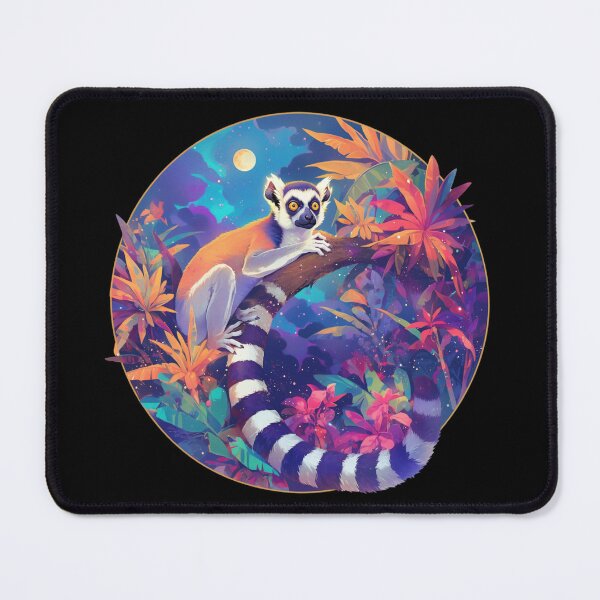 Item preview, Lemur // Ape // Monkey // Madagascar // Colorful designed and sold by SMARTKIT DESIGNAGENCY.