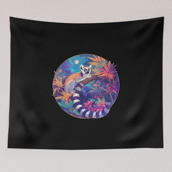 Item preview, Lemur // Ape // Monkey // Madagascar // Colorful designed and sold by SMARTKIT  DESIGNAGENCY.