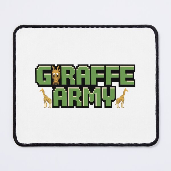 Item preview, Giraffe Army: Tall Guardians designed and sold by 8bitdecalworld.