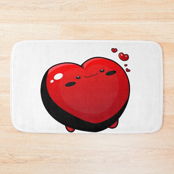 Item preview, Happy Face on the Big Love Heart designed and sold by Moyanana.