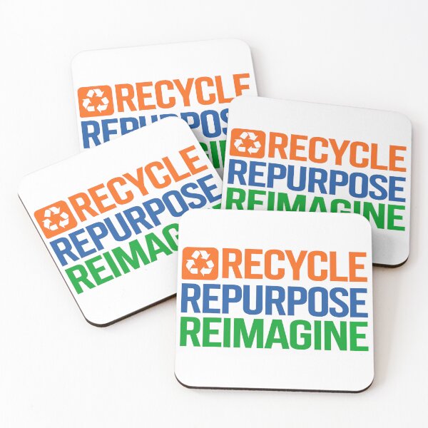 Item preview, Recycle Repurpose Reimagine | Environmental | Earth Day designed and sold by PinkGoddessLove.