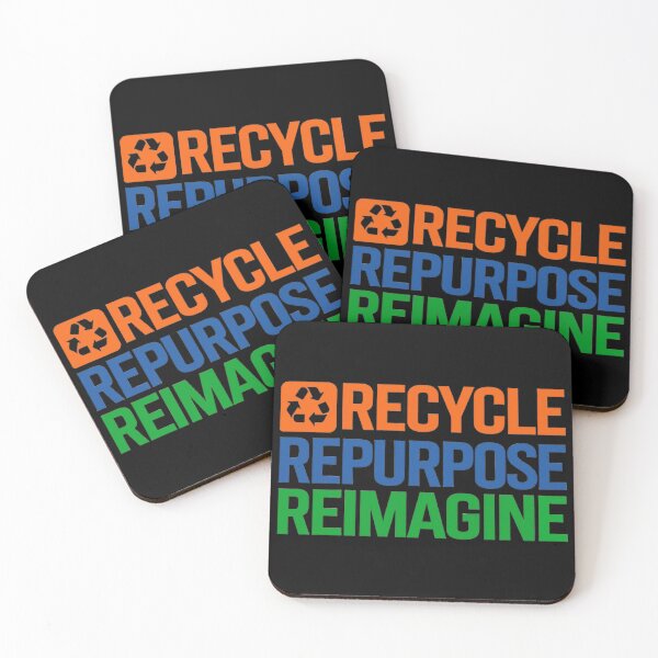 Item preview, Recycle Repurpose Reimagine | Environmental | Earth Day designed and sold by PinkGoddessLove.