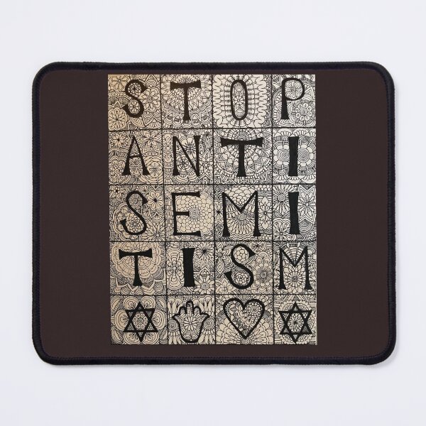 Item preview, Stop anti-Semitism designed and sold by SpicyHamsa1.