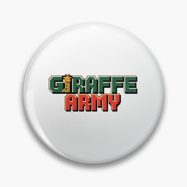 Item preview, Giraffe Army: Tall Guardians designed and sold by 8bitdecalworld.