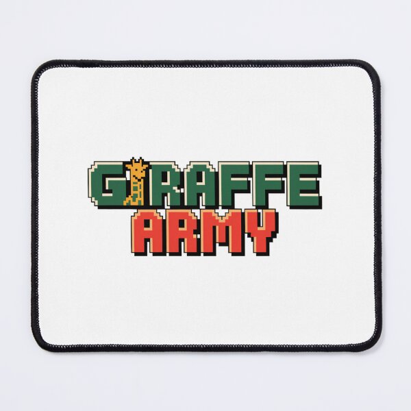 Item preview, Giraffe Army: Tall Guardians designed and sold by 8bitdecalworld.