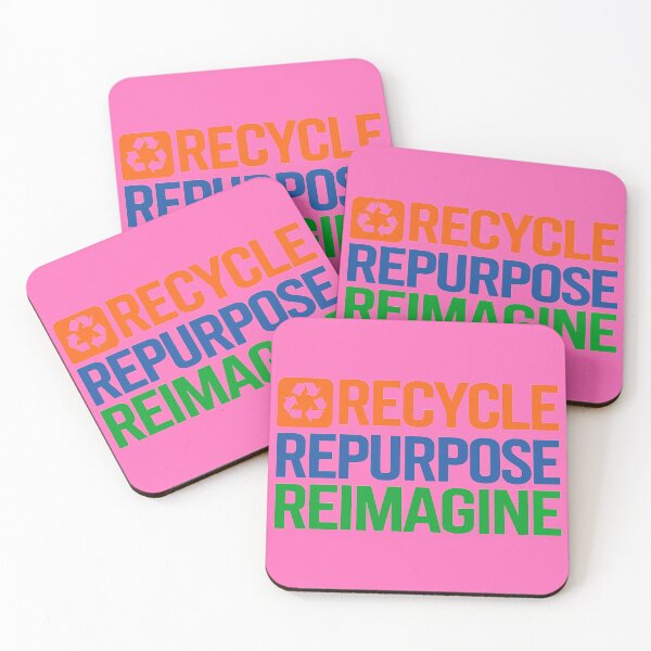 Item preview, Recycle Repurpose Reimagine | Environmental | Earth Day designed and sold by PinkGoddessLove.