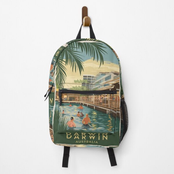 Item preview, Darwin Vintage Travel Poster designed and sold by TravelerRat.