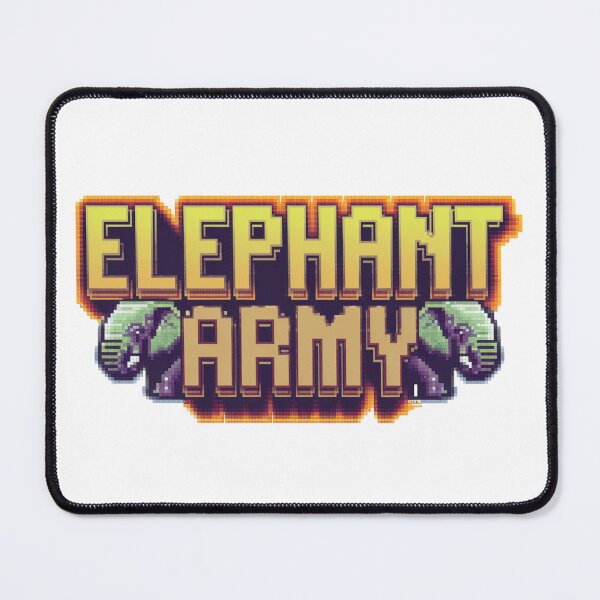 Item preview, Elephant Army: Majestic Marchers designed and sold by 8bitdecalworld.