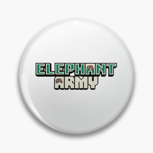 Item preview, Elephant Army: Majestic Marchers designed and sold by 8bitdecalworld.