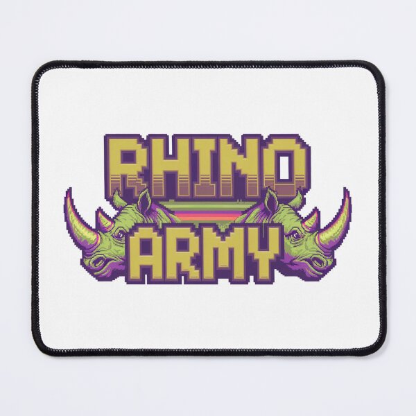 Item preview, Rhino Army: Powerful Chargers designed and sold by 8bitdecalworld.