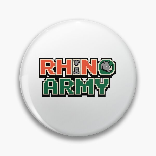 Item preview, Rhino Army: Powerful Chargers designed and sold by 8bitdecalworld.