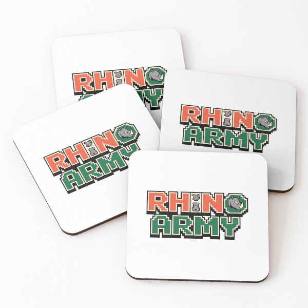 Item preview, Rhino Army: Powerful Chargers designed and sold by 8bitdecalworld.