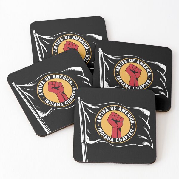 Item preview, Antifa Of America, Indiana Chapter designed and sold by FunkyCatDesigns.