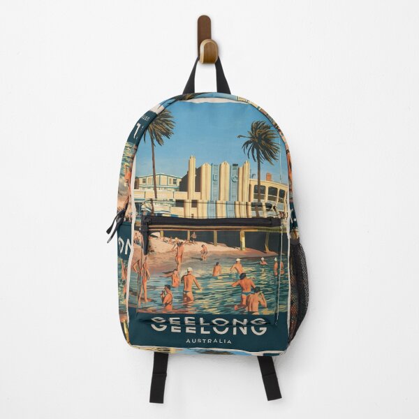 Item preview, Geelong Vintage Travel Poster designed and sold by TravelerRat.