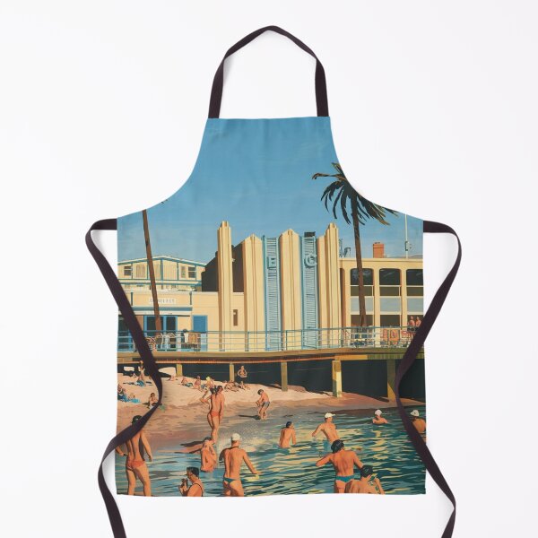 Item preview, Geelong Vintage Travel Poster designed and sold by TravelerRat.