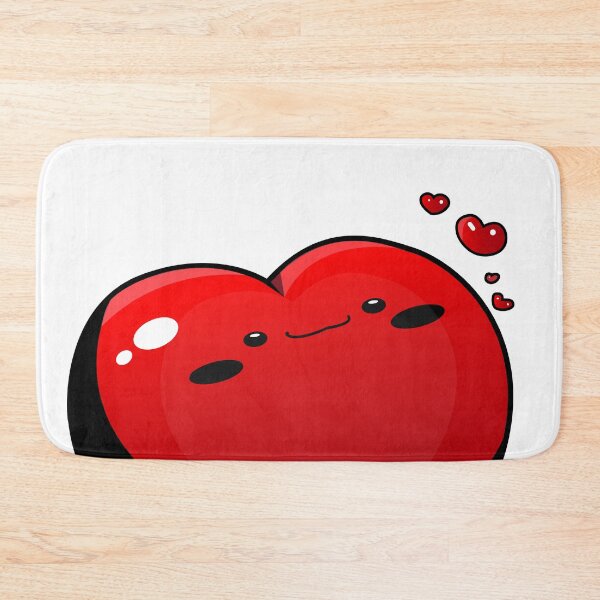 Item preview, Happy Face on the Big Love Heart Large  designed and sold by Moyanana.