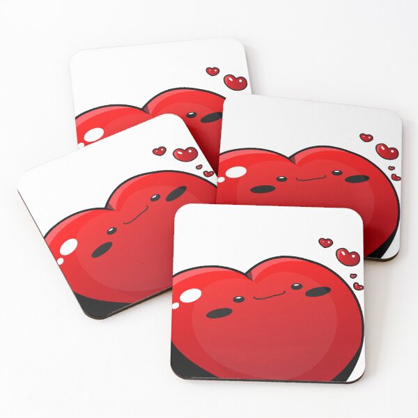 Item preview, Happy Face on the Big Love Heart Large  designed and sold by Moyanana.