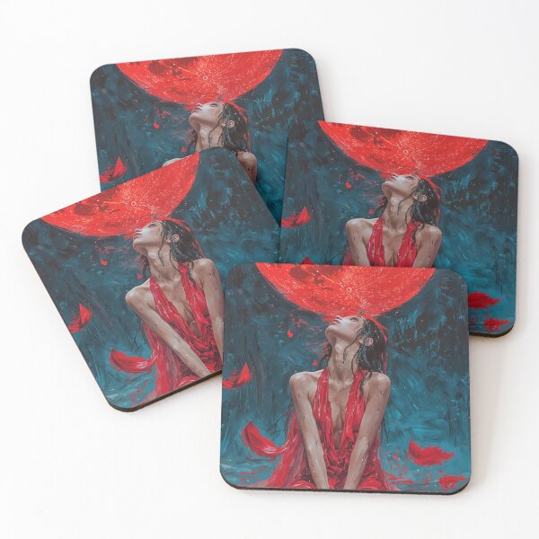 Item preview, Beneath the Crimson Moon designed and sold by oanaunciuleanu.