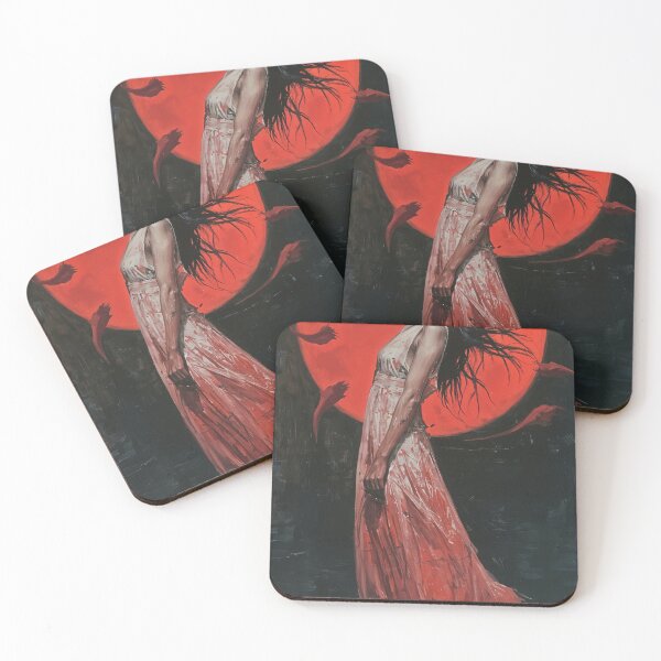 Item preview, Beneath the Crimson Moon designed and sold by oanaunciuleanu.