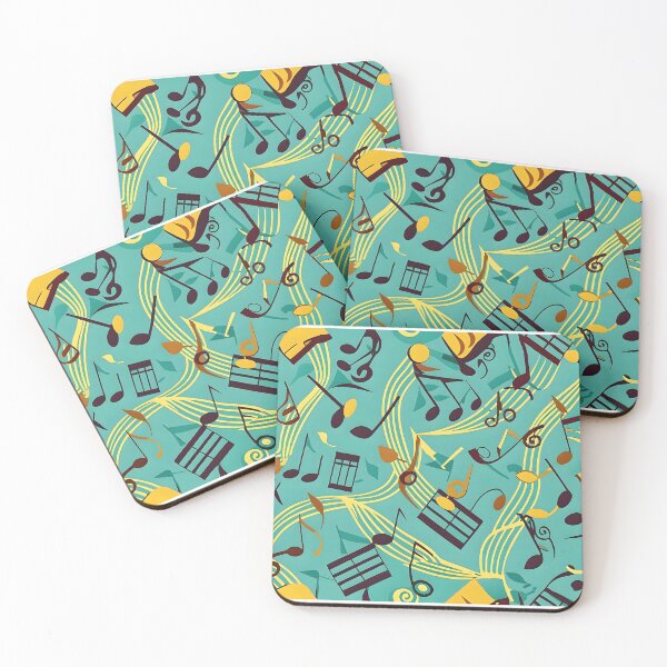 Item preview, Creative Music Notes Background Colorful Design Art Patterns  designed and sold by Rostislav Bouda.