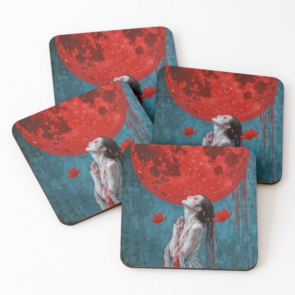 Item preview, Beneath the Crimson Moon designed and sold by oanaunciuleanu.