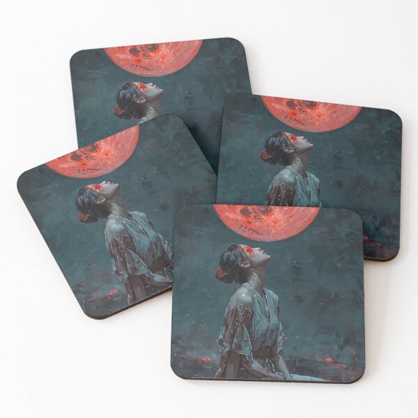 Item preview, Beneath the Crimson Moon designed and sold by oanaunciuleanu.