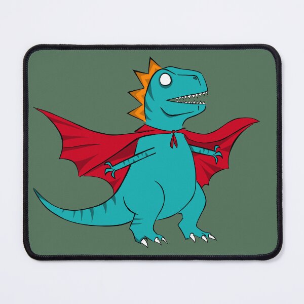 Item preview, tyrannosaurus super hero designed and sold by GabiDoodles.