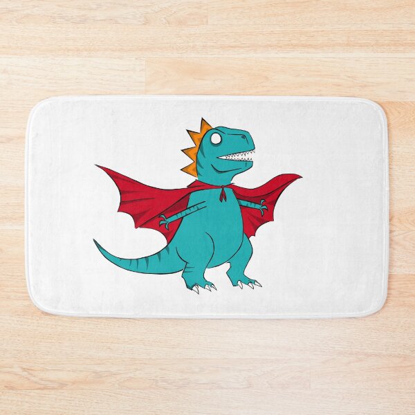 Item preview, tyrannosaurus super hero designed and sold by GabiDoodles.