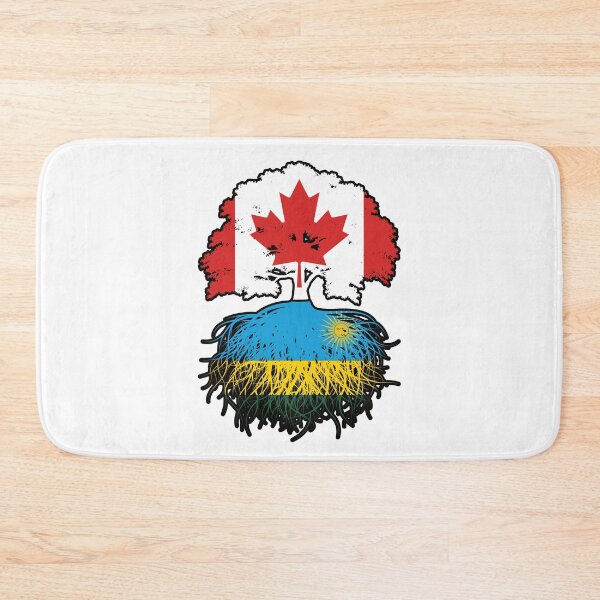 Item preview, Rwanda Rwandan Canadian Canada Tree Roots Flag designed and sold by FlagX.
