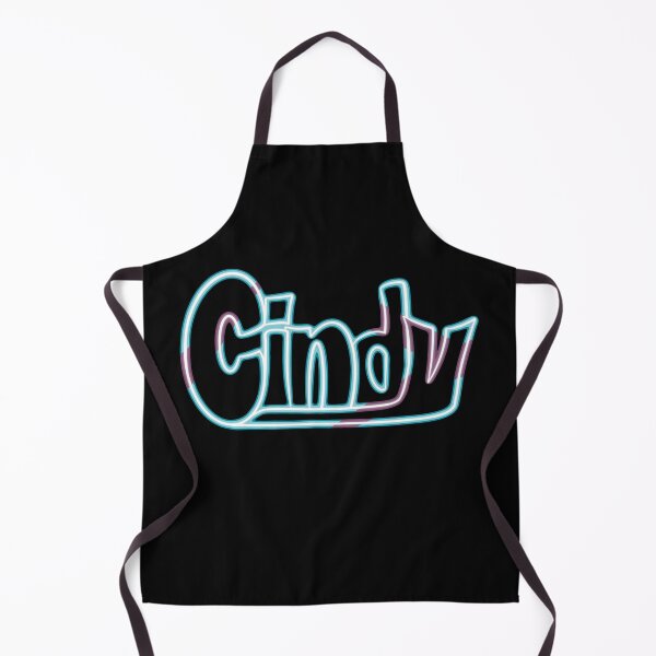 Item preview, Cindy Name Neon Style Blue and Purple designed and sold by AloraDawnEve.