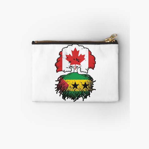 Item preview, Sao Tome and Principe Sao Tomean Canadian Canada Tree Roots Flag designed and sold by FlagX.