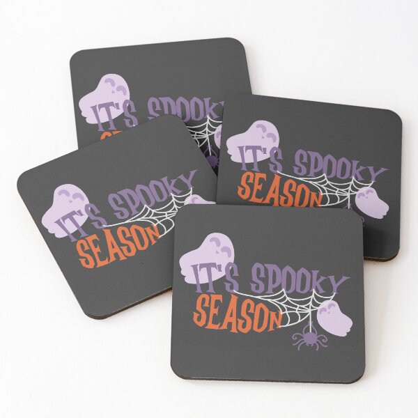 Item preview, Spooky Season Halloween Ghosts and Spider designed and sold by HematiteDesign.