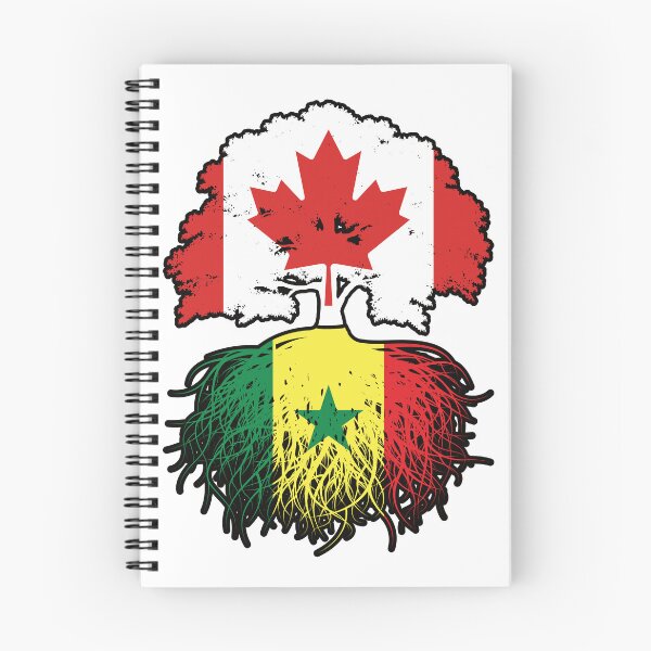 Item preview, Senegal Senegalese Canadian Canada Tree Roots Flag designed and sold by FlagX.
