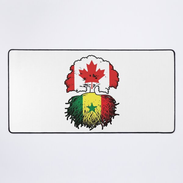 Item preview, Senegal Senegalese Canadian Canada Tree Roots Flag designed and sold by FlagX.