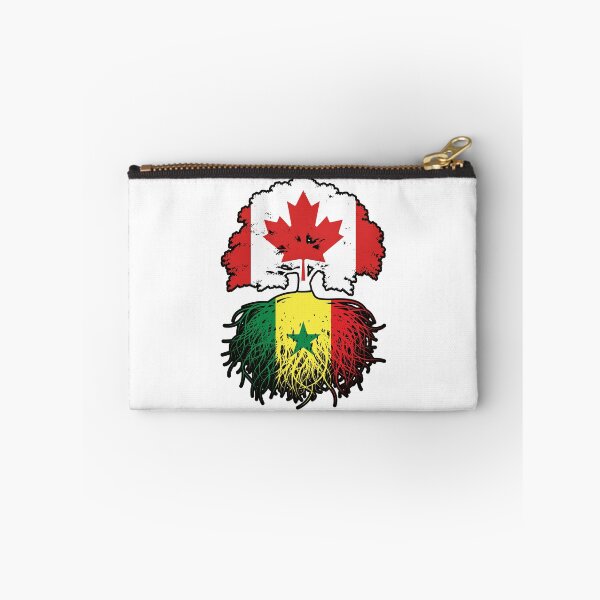 Item preview, Senegal Senegalese Canadian Canada Tree Roots Flag designed and sold by FlagX.