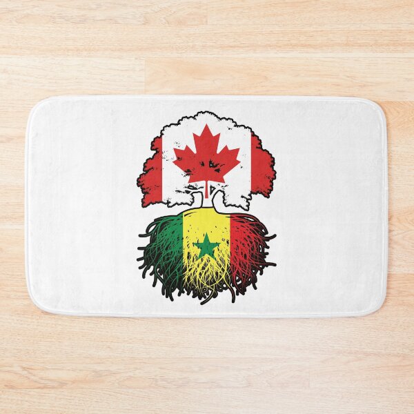 Item preview, Senegal Senegalese Canadian Canada Tree Roots Flag designed and sold by FlagX.