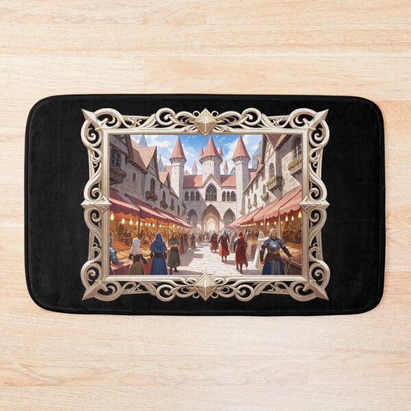 Item preview, Medieval Market Scene designed and sold by Tokens-Gear.