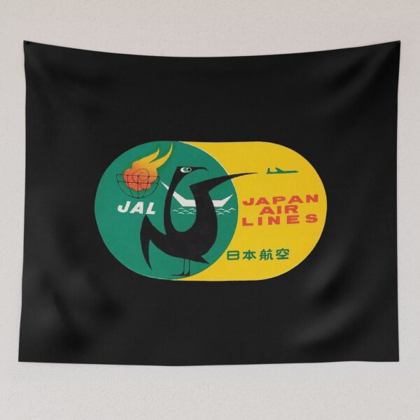 Item preview, Japan Airlines (JAL) Vintage Luggage Tag designed and sold by FutureTraveller.