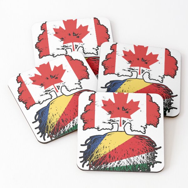 Item preview, Seychelles Seychellois Canadian Canada Tree Roots Flag designed and sold by FlagX.