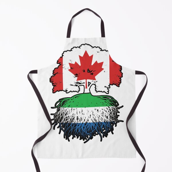 Item preview, Sierra Leone Sierra Leonean Canadian Canada Tree Roots Flag designed and sold by FlagX.