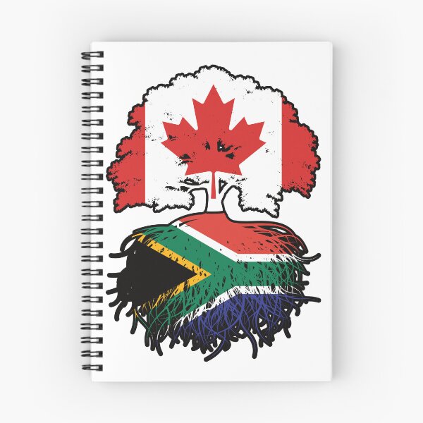 Item preview, South Africa South African Canadian Canada Tree Roots Flag designed and sold by FlagX.